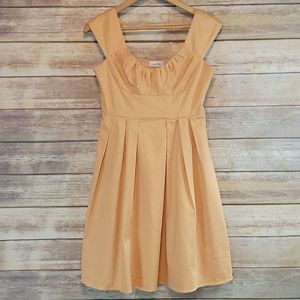 Calvin Klein Yellow Retro Dress 6 8